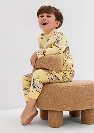 Meisjes pyjama van puur biologisch katoen (4-dlg. set), bonprix