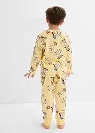 Meisjes pyjama van puur biologisch katoen (4-dlg. set), bonprix