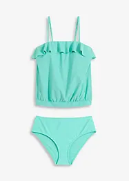 Badeau tankini met veelzijdige schouderbandjes (2-dlg. set), bonprix