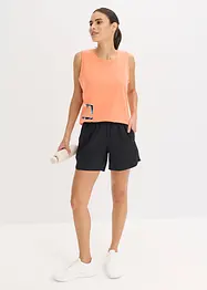 Lichte functionele short met steekzakken, sneldrogend, bonprix