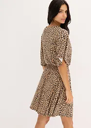 Jersey jurk in wikkellook, bonprix