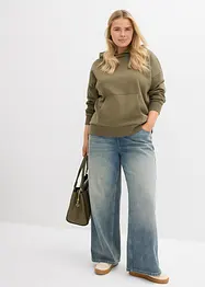 Oversized hoodie van een zachte katoenmix, bonprix