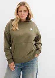 Oversized hoodie van een zachte katoenmix, bonprix