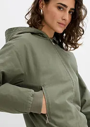 Outdoorjas van puur katoen, bonprix