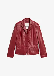 Korte blazer van lamsnappa, bonprix