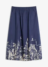 Popeline midirok van katoen, bonprix