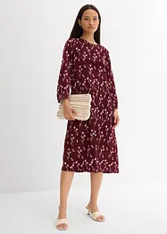 Gebloemde midi jurk van viscose, bonprix