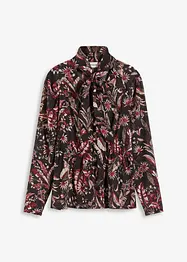 Uitlopende blouse van chiffon, bonprix