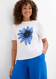 T-shirt van katoen met print, bonprix