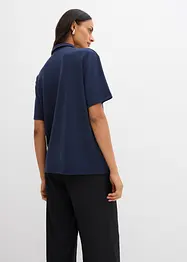 Poloshirt van viscosemix, bonprix