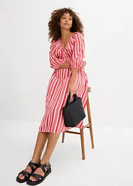 Midi jurk van soepele viscose, bonprix