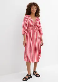 Midi jurk van soepele viscose, bonprix