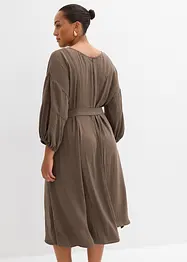 Jurk van crinkle, bonprix