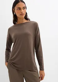 Longsleeve van viscosemix, bonprix