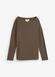 Longsleeve van viscosemix, bonprix
