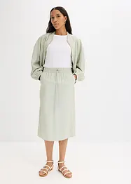 Midirok van glanzend materiaal, bonprix