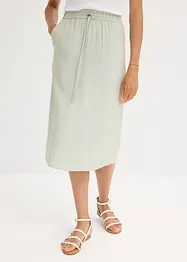 Midirok van glanzend materiaal, bonprix