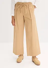 Bandplooibroek met ceintuur, bonprix