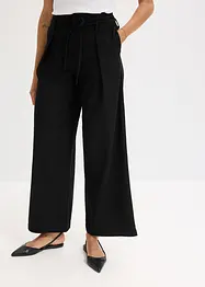Bandplooibroek met ceintuur, bonprix