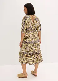 Gedessineerde midi jurk, bonprix