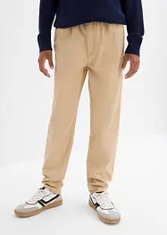 Instapbroek van puur katoen, straight, regular fit, bonprix