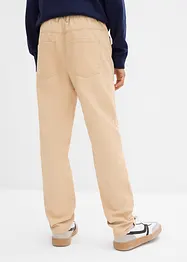 Instapbroek van puur katoen, straight, regular fit, bonprix
