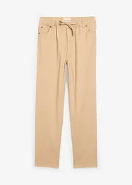Instapbroek van puur katoen, straight, regular fit, bonprix