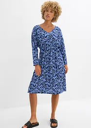 Jersey jurk van crêpe, bonprix