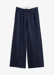 Wide leg jeans high waist, super soft, bonprix