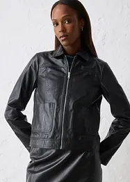 Leren jas, bonprix