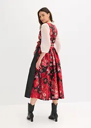 Dirndl met schort met borduursel (2-dlg. set), bonprix
