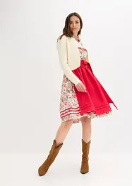 Dirndl met geborduurde schort (2-dlg. set), bonprix