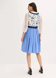 Dirndl met geborduurde schort (2-dlg. set), bonprix