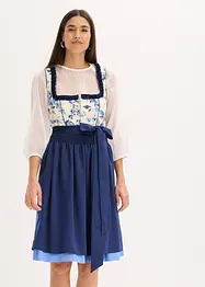 Dirndl met geborduurde schort (2-dlg. set), bonprix