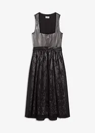 Dirndl met fluweel in midi lengte (2-dlg. set), bonprix