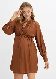 Zwangerschapsjurk met voedingsfunctie van soepele viscose, bonprix
