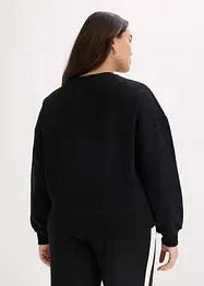 Oversized sweater van katoen, bonprix