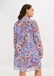 Chiffon tuniekjurk met een strik, bonprix