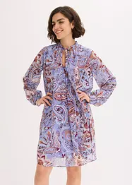 Chiffon tuniekjurk met een strik, bonprix