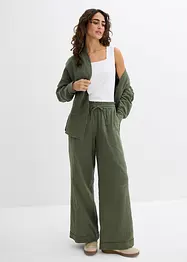 Instapbroek van luchtige mousseline, bonprix