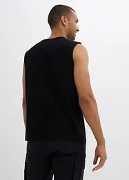 Muscle shirt van biologisch katoen, loose fit (set van 2), bonprix