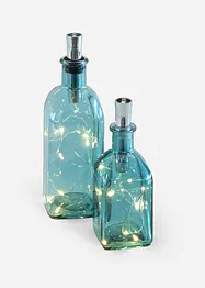 Decoratieve flessen met LED (2-dlg. set), bonprix