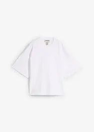Oversized shirt van zwaar biologisch katoen, bonprix