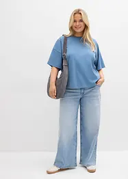 Oversized shirt van zwaar biologisch katoen, bonprix