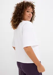 Oversized shirt van zwaar biologisch katoen, bonprix