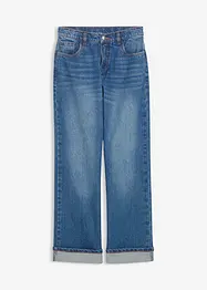 Wide leg jeans low waist, bonprix