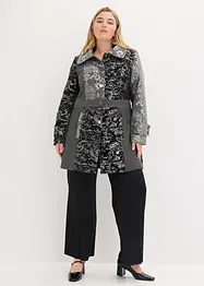 Korte jas met jacquard patroon, bonprix