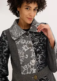 Korte jas met jacquard patroon, bonprix