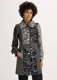 Korte jas met jacquard patroon, bonprix