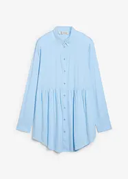 Lange blouse met knoopsluiting van viscose, bonprix